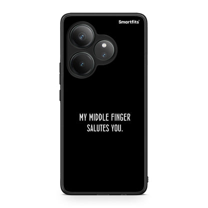 Realme GT 6 5G Salute θήκη από τη Smartfits με σχέδιο στο πίσω μέρος και μαύρο περίβλημα | Smartphone case with colorful back and black bezels by Smartfits
