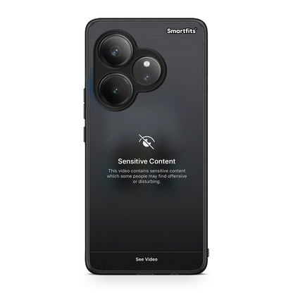 Realme GT 6 5G Sensitive Content θήκη από τη Smartfits με σχέδιο στο πίσω μέρος και μαύρο περίβλημα | Smartphone case with colorful back and black bezels by Smartfits