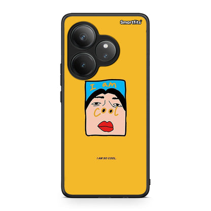 Realme GT 6 5G So Cool Θήκη Αγίου Βαλεντίνου από τη Smartfits με σχέδιο στο πίσω μέρος και μαύρο περίβλημα | Smartphone case with colorful back and black bezels by Smartfits