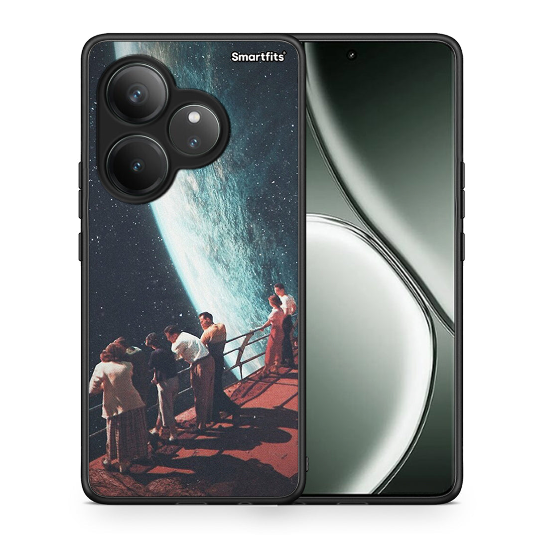 Θήκη Realme GT 6 5G Surreal View από τη Smartfits με σχέδιο στο πίσω μέρος και μαύρο περίβλημα | Realme GT 6 5G Surreal View case with colorful back and black bezels