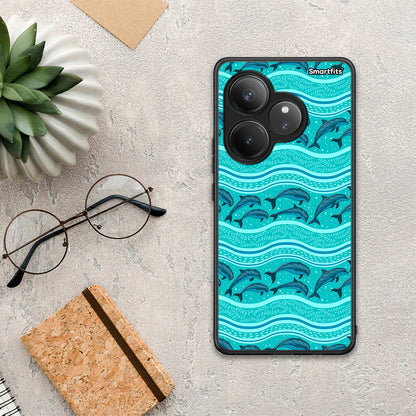 Swimming Dolphins - Realme GT 6 5G θήκη