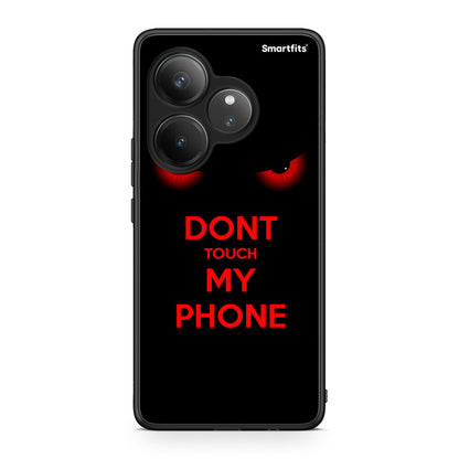 Realme GT 6 5G Touch My Phone Θήκη από τη Smartfits με σχέδιο στο πίσω μέρος και μαύρο περίβλημα | Smartphone case with colorful back and black bezels by Smartfits