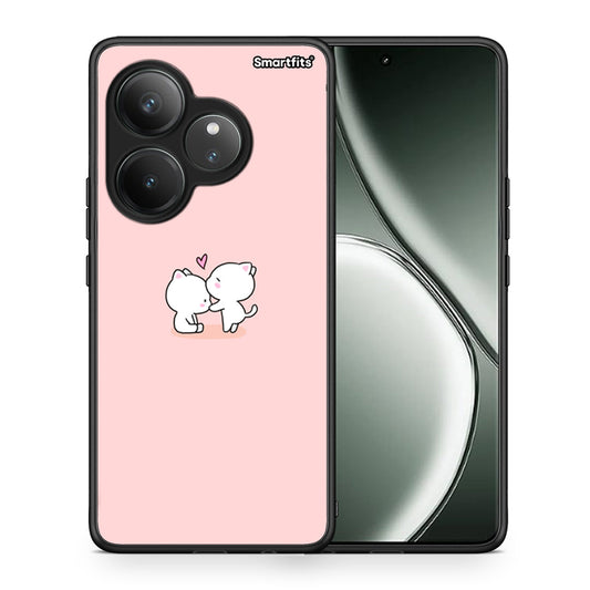 Θήκη Realme GT 6 5G Love Valentine από τη Smartfits με σχέδιο στο πίσω μέρος και μαύρο περίβλημα | Realme GT 6 5G Love Valentine case with colorful back and black bezels