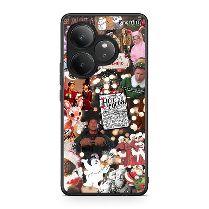 Realme GT 6 5G Xmas Movies θήκη από τη Smartfits με σχέδιο στο πίσω μέρος και μαύρο περίβλημα | Smartphone case with colorful back and black bezels by Smartfits