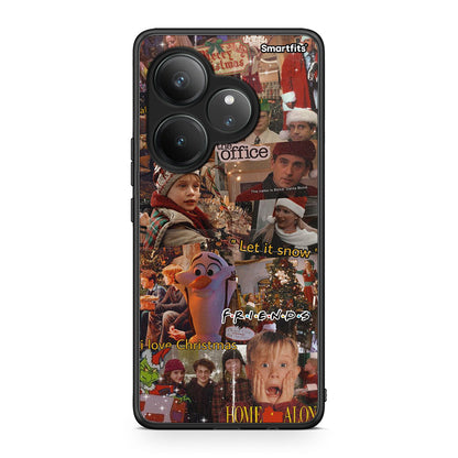 Realme GT 6 5G Xmas Wishes θήκη από τη Smartfits με σχέδιο στο πίσω μέρος και μαύρο περίβλημα | Smartphone case with colorful back and black bezels by Smartfits