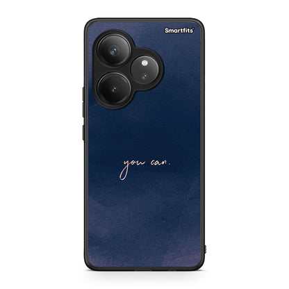 Realme GT 6 5G You Can θήκη από τη Smartfits με σχέδιο στο πίσω μέρος και μαύρο περίβλημα | Smartphone case with colorful back and black bezels by Smartfits