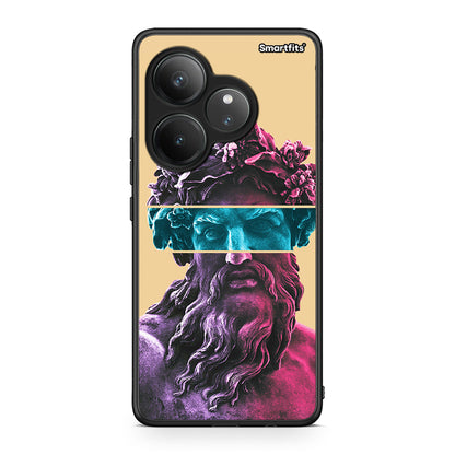 Realme GT 6 5G Zeus Art Θήκη Αγίου Βαλεντίνου από τη Smartfits με σχέδιο στο πίσω μέρος και μαύρο περίβλημα | Smartphone case with colorful back and black bezels by Smartfits