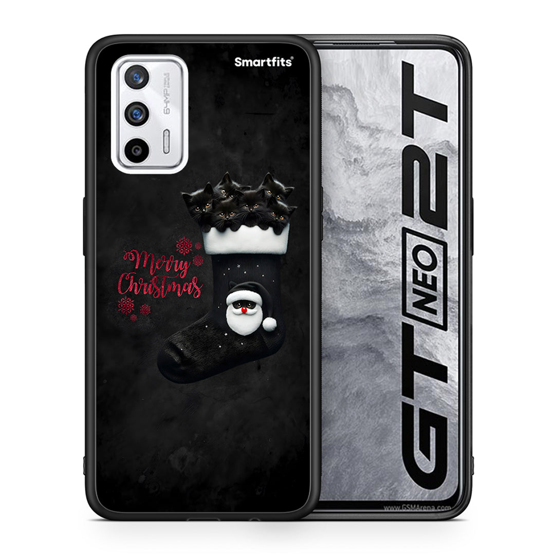 Merry Cat Christmas - Realme GT θήκη