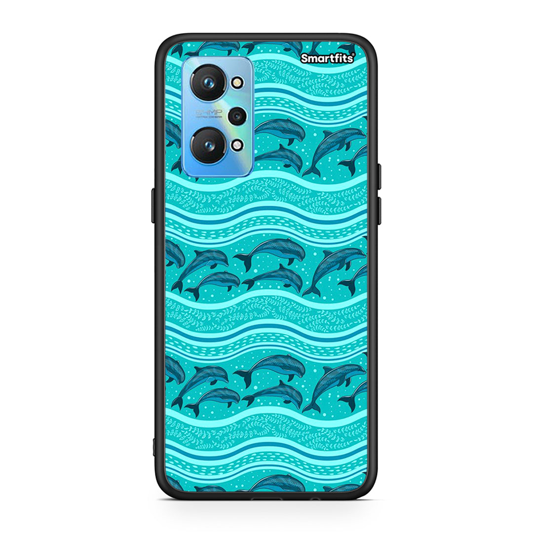 Swimming Dolphins - Realme GT Neo 2 θήκη