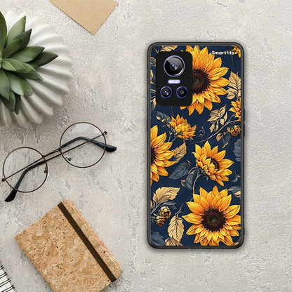Autumn Sunflowers - Realme GT Neo 3 θήκη
