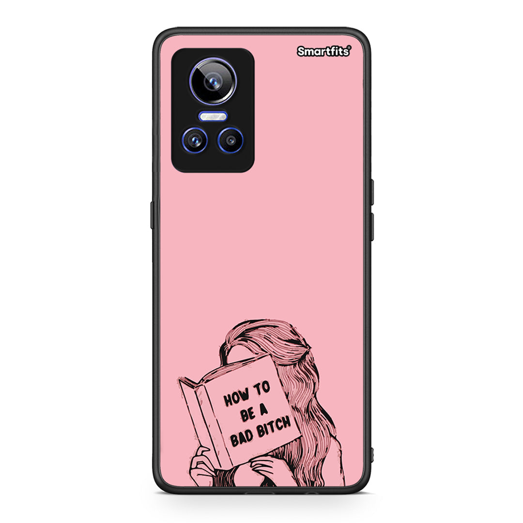 Realme GT Neo 3 Bad Bitch θήκη από τη Smartfits με σχέδιο στο πίσω μέρος και μαύρο περίβλημα | Smartphone case with colorful back and black bezels by Smartfits