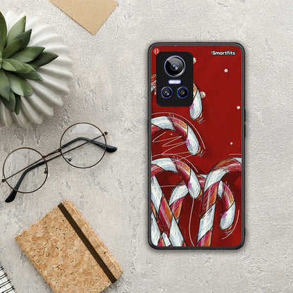 Candy Cane - Realme GT Neo 3 θήκη
