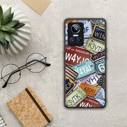 Car Plates - Realme GT Neo 3 θήκη