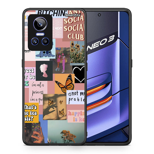 Collage Bitchin - Realme GT Neo 3 θήκη
