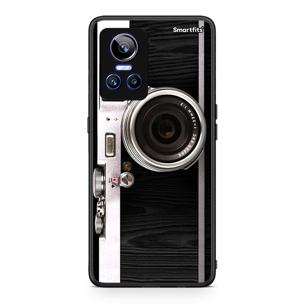 Realme GT Neo 3 Emily In Paris θήκη από τη Smartfits με σχέδιο στο πίσω μέρος και μαύρο περίβλημα | Smartphone case with colorful back and black bezels by Smartfits