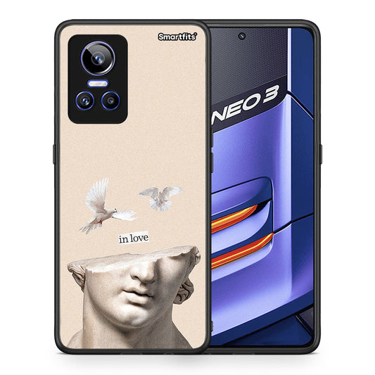 Θήκη Realme GT Neo 3 In Love από τη Smartfits με σχέδιο στο πίσω μέρος και μαύρο περίβλημα | Realme GT Neo 3 In Love case with colorful back and black bezels