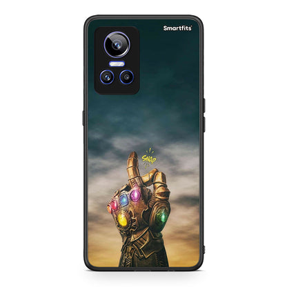 Realme GT Neo 3 Infinity Snap θήκη από τη Smartfits με σχέδιο στο πίσω μέρος και μαύρο περίβλημα | Smartphone case with colorful back and black bezels by Smartfits