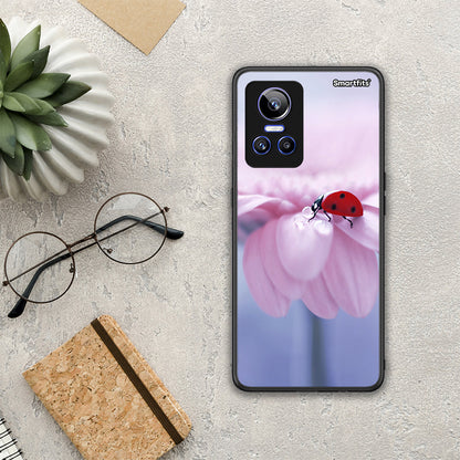 Ladybug Flower - Realme GT Neo 3 θήκη