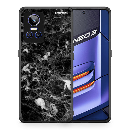 Θήκη Realme GT Neo 3 Male Marble από τη Smartfits με σχέδιο στο πίσω μέρος και μαύρο περίβλημα | Realme GT Neo 3 Male Marble case with colorful back and black bezels
