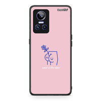 Thumbnail for Realme GT Neo 3 Nice Day θήκη από τη Smartfits με σχέδιο στο πίσω μέρος και μαύρο περίβλημα | Smartphone case with colorful back and black bezels by Smartfits