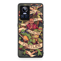 Thumbnail for Realme GT Neo 3 Ninja Turtles θήκη από τη Smartfits με σχέδιο στο πίσω μέρος και μαύρο περίβλημα | Smartphone case with colorful back and black bezels by Smartfits