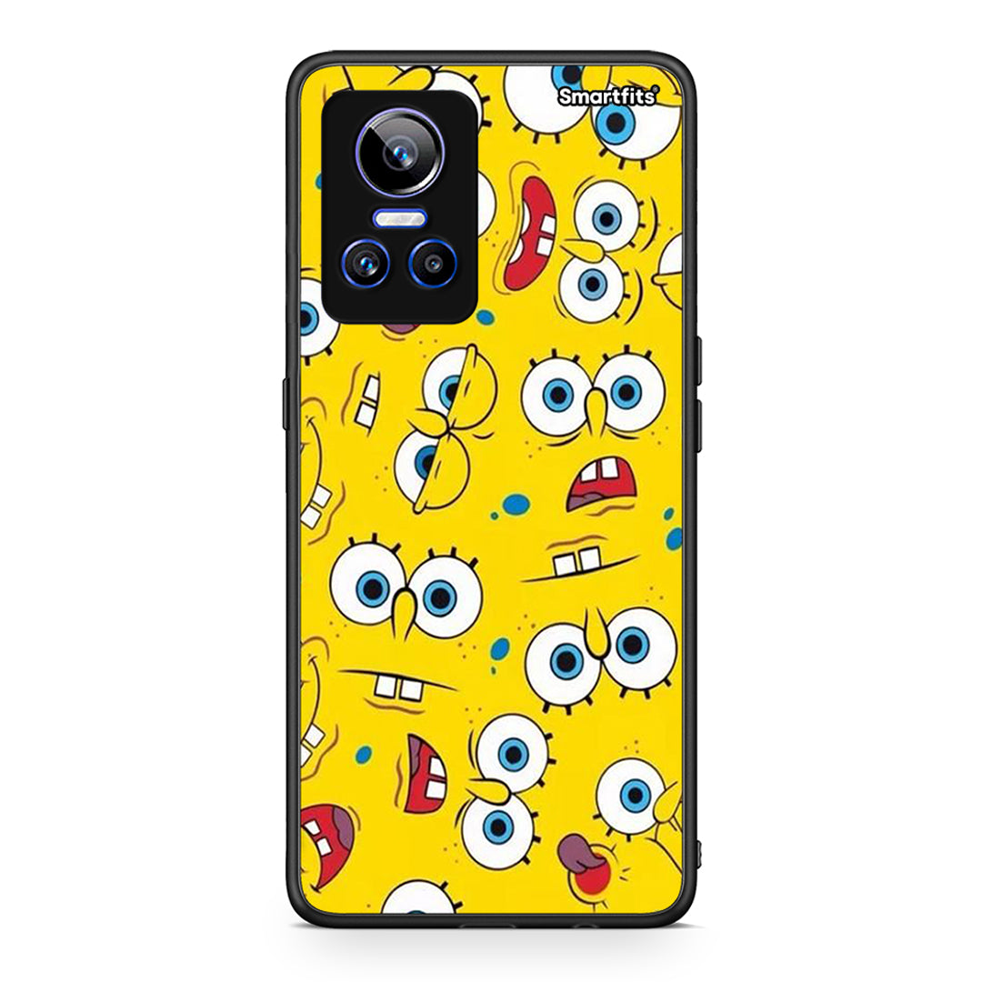 4 - Realme GT Neo 3 Sponge PopArt case, cover, bumper