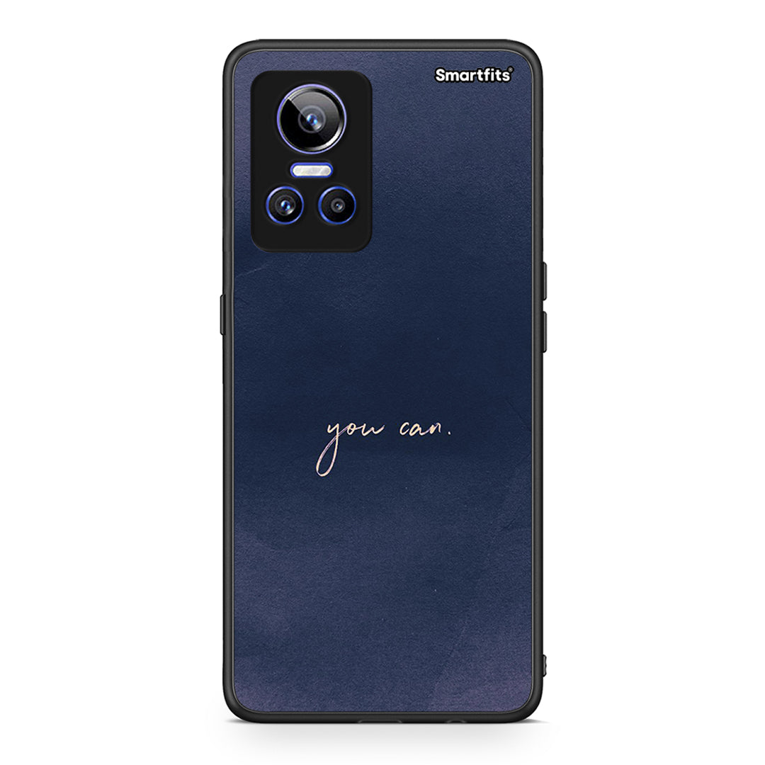 Realme GT Neo 3 You Can θήκη από τη Smartfits με σχέδιο στο πίσω μέρος και μαύρο περίβλημα | Smartphone case with colorful back and black bezels by Smartfits