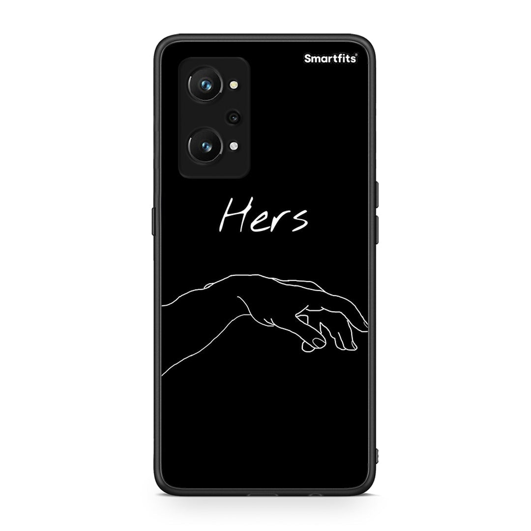 Realme GT Neo 3T Aeshetic Love 1 Θήκη Αγίου Βαλεντίνου από τη Smartfits με σχέδιο στο πίσω μέρος και μαύρο περίβλημα | Smartphone case with colorful back and black bezels by Smartfits