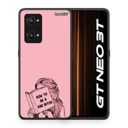 Θήκη Realme GT Neo 3T Bad Bitch από τη Smartfits με σχέδιο στο πίσω μέρος και μαύρο περίβλημα | Realme GT Neo 3T Bad Bitch case with colorful back and black bezels