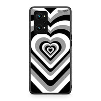 Thumbnail for Realme GT Neo 3T Black Hearts θήκη από τη Smartfits με σχέδιο στο πίσω μέρος και μαύρο περίβλημα | Smartphone case with colorful back and black bezels by Smartfits