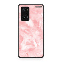 Thumbnail for 33 - Realme GT Neo 3T Pink Feather Boho case, cover, bumper