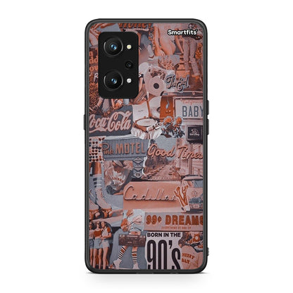 Realme GT Neo 3T Born In 90s θήκη από τη Smartfits με σχέδιο στο πίσω μέρος και μαύρο περίβλημα | Smartphone case with colorful back and black bezels by Smartfits