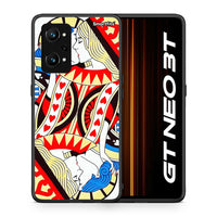 Thumbnail for Θήκη Realme GT Neo 3T Card Love από τη Smartfits με σχέδιο στο πίσω μέρος και μαύρο περίβλημα | Realme GT Neo 3T Card Love case with colorful back and black bezels