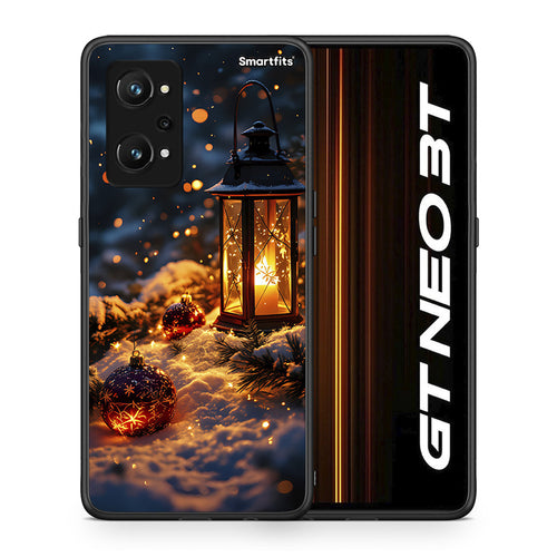 Θήκη Realme GT Neo 3T Christmas Ornaments από τη Smartfits με σχέδιο στο πίσω μέρος και μαύρο περίβλημα | Realme GT Neo 3T Christmas Ornaments case with colorful back and black bezels