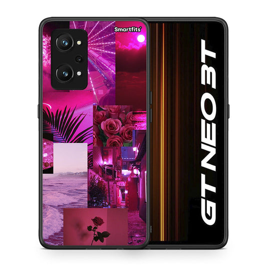 Collage Red Roses - Realme GT Neo 3T θήκη