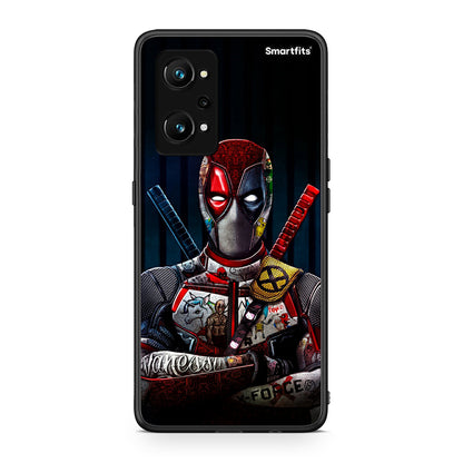 Realme GT Neo 3T Funny Guy θήκη από τη Smartfits με σχέδιο στο πίσω μέρος και μαύρο περίβλημα | Smartphone case with colorful back and black bezels by Smartfits