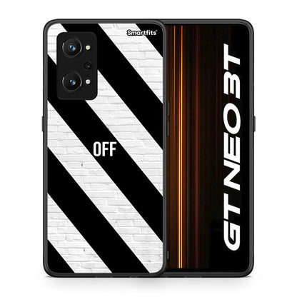 Θήκη Realme GT Neo 3T Get Off από τη Smartfits με σχέδιο στο πίσω μέρος και μαύρο περίβλημα | Realme GT Neo 3T Get Off case with colorful back and black bezels