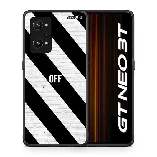 Θήκη Realme GT Neo 3T Get Off από τη Smartfits με σχέδιο στο πίσω μέρος και μαύρο περίβλημα | Realme GT Neo 3T Get Off case with colorful back and black bezels