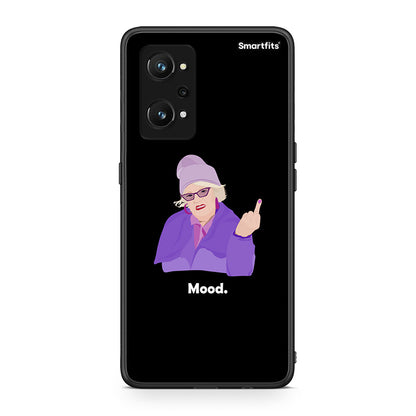 Realme GT Neo 3T Grandma Mood Black θήκη από τη Smartfits με σχέδιο στο πίσω μέρος και μαύρο περίβλημα | Smartphone case with colorful back and black bezels by Smartfits