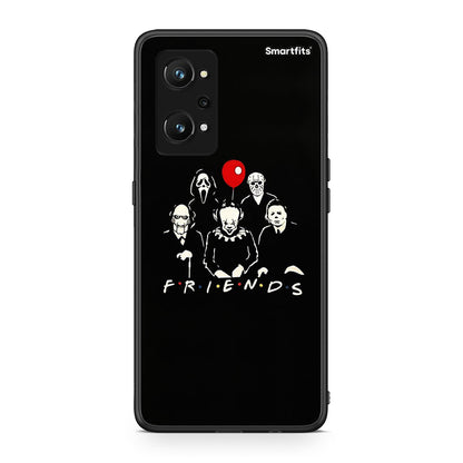 Realme GT Neo 3T Halloween Friends Θήκη από τη Smartfits με σχέδιο στο πίσω μέρος και μαύρο περίβλημα | Smartphone case with colorful back and black bezels by Smartfits
