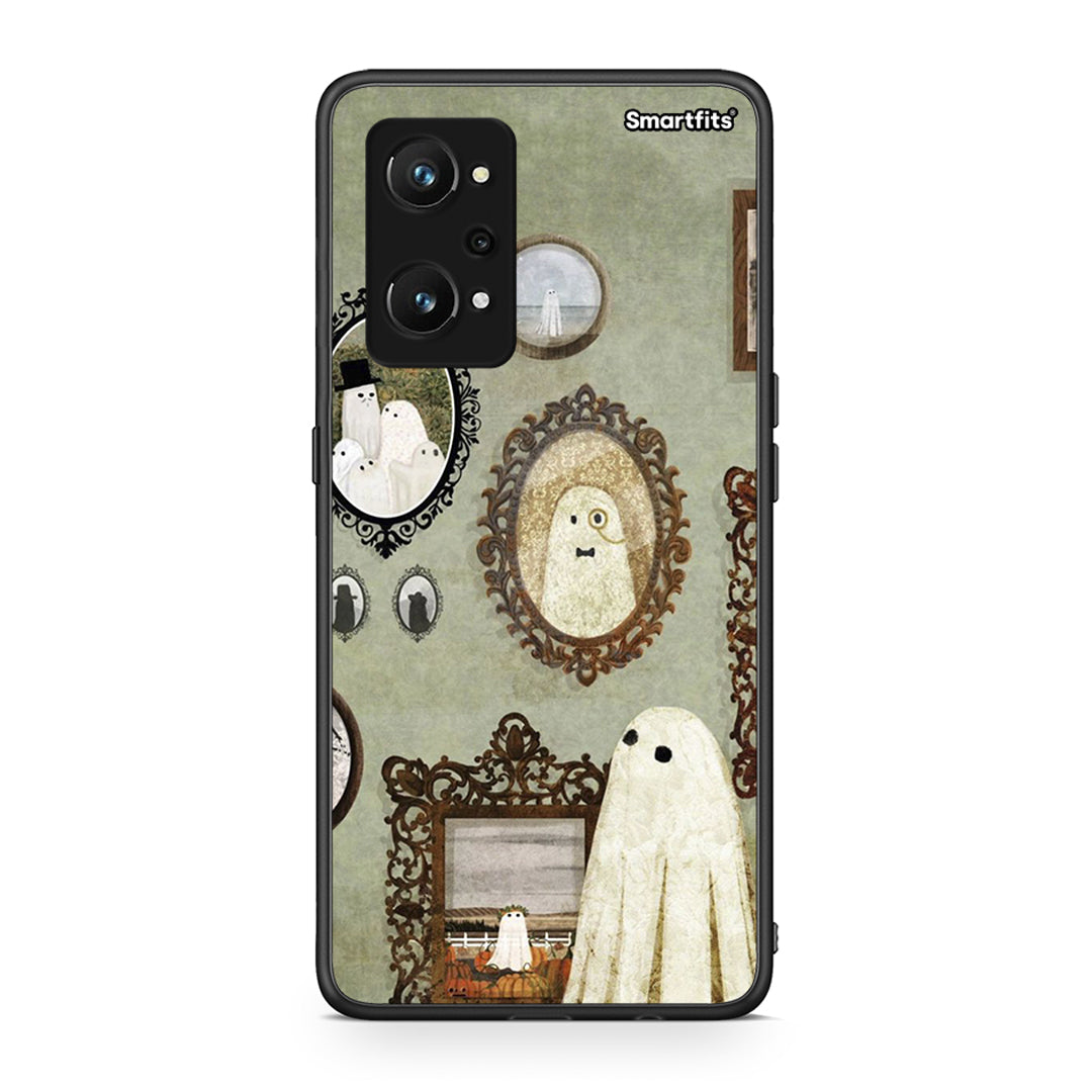 Realme GT Neo 3T Halloween Ghost Season Θήκη από τη Smartfits με σχέδιο στο πίσω μέρος και μαύρο περίβλημα | Smartphone case with colorful back and black bezels by Smartfits