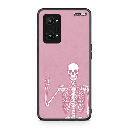 Realme GT Neo 3T Halloween Motivation Θήκη από τη Smartfits με σχέδιο στο πίσω μέρος και μαύρο περίβλημα | Smartphone case with colorful back and black bezels by Smartfits