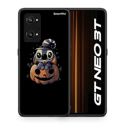 Θήκη Realme GT Neo 3T Halloween Stitch από τη Smartfits με σχέδιο στο πίσω μέρος και μαύρο περίβλημα | Realme GT Neo 3T Halloween Stitch case with colorful back and black bezels