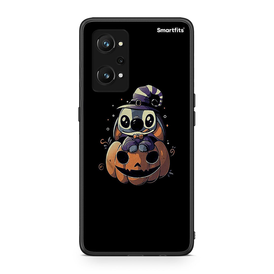 Realme GT Neo 3T Halloween Stitch θήκη από τη Smartfits με σχέδιο στο πίσω μέρος και μαύρο περίβλημα | Smartphone case with colorful back and black bezels by Smartfits