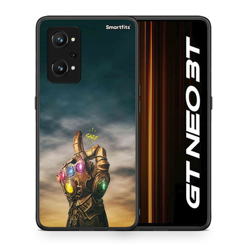 Θήκη Realme GT Neo 3T Infinity Snap από τη Smartfits με σχέδιο στο πίσω μέρος και μαύρο περίβλημα | Realme GT Neo 3T Infinity Snap case with colorful back and black bezels