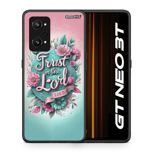 Θήκη Realme GT Neo 3T Lord Trust από τη Smartfits με σχέδιο στο πίσω μέρος και μαύρο περίβλημα | Realme GT Neo 3T Lord Trust case with colorful back and black bezels