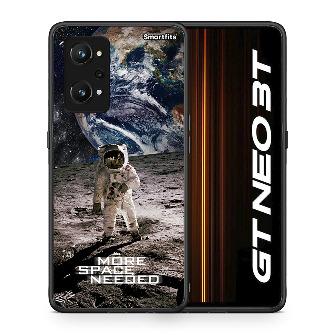 Θήκη Realme GT Neo 3T More Space από τη Smartfits με σχέδιο στο πίσω μέρος και μαύρο περίβλημα | Realme GT Neo 3T More Space case with colorful back and black bezels