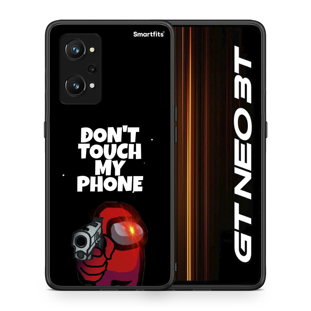 Θήκη Realme GT Neo 3T My Phone από τη Smartfits με σχέδιο στο πίσω μέρος και μαύρο περίβλημα | Realme GT Neo 3T My Phone case with colorful back and black bezels