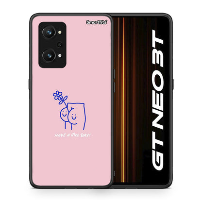 Θήκη Realme GT Neo 3T Nice Day από τη Smartfits με σχέδιο στο πίσω μέρος και μαύρο περίβλημα | Realme GT Neo 3T Nice Day case with colorful back and black bezels