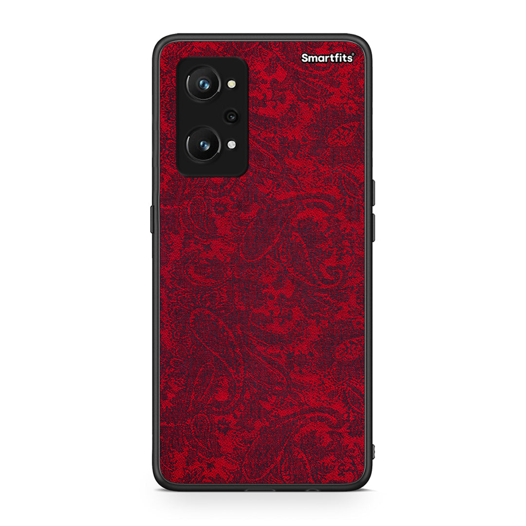 Realme GT Neo 3T Paisley Cashmere θήκη από τη Smartfits με σχέδιο στο πίσω μέρος και μαύρο περίβλημα | Smartphone case with colorful back and black bezels by Smartfits